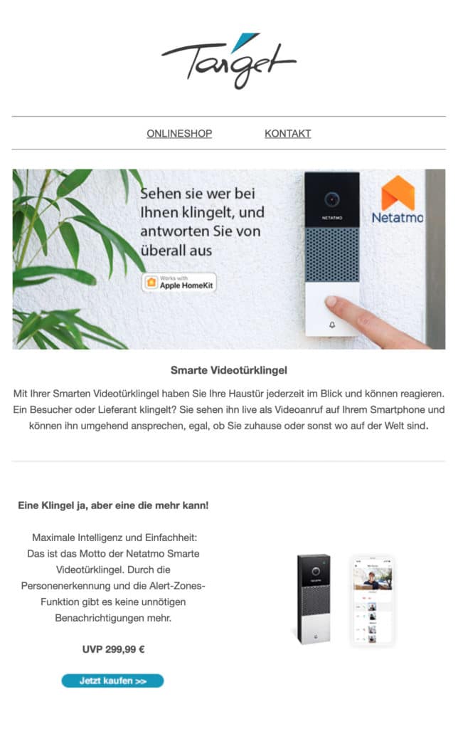 Newsletter Netatmo