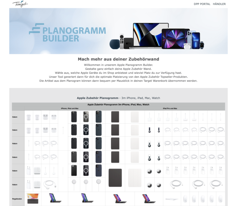 DPP Planogram Builder