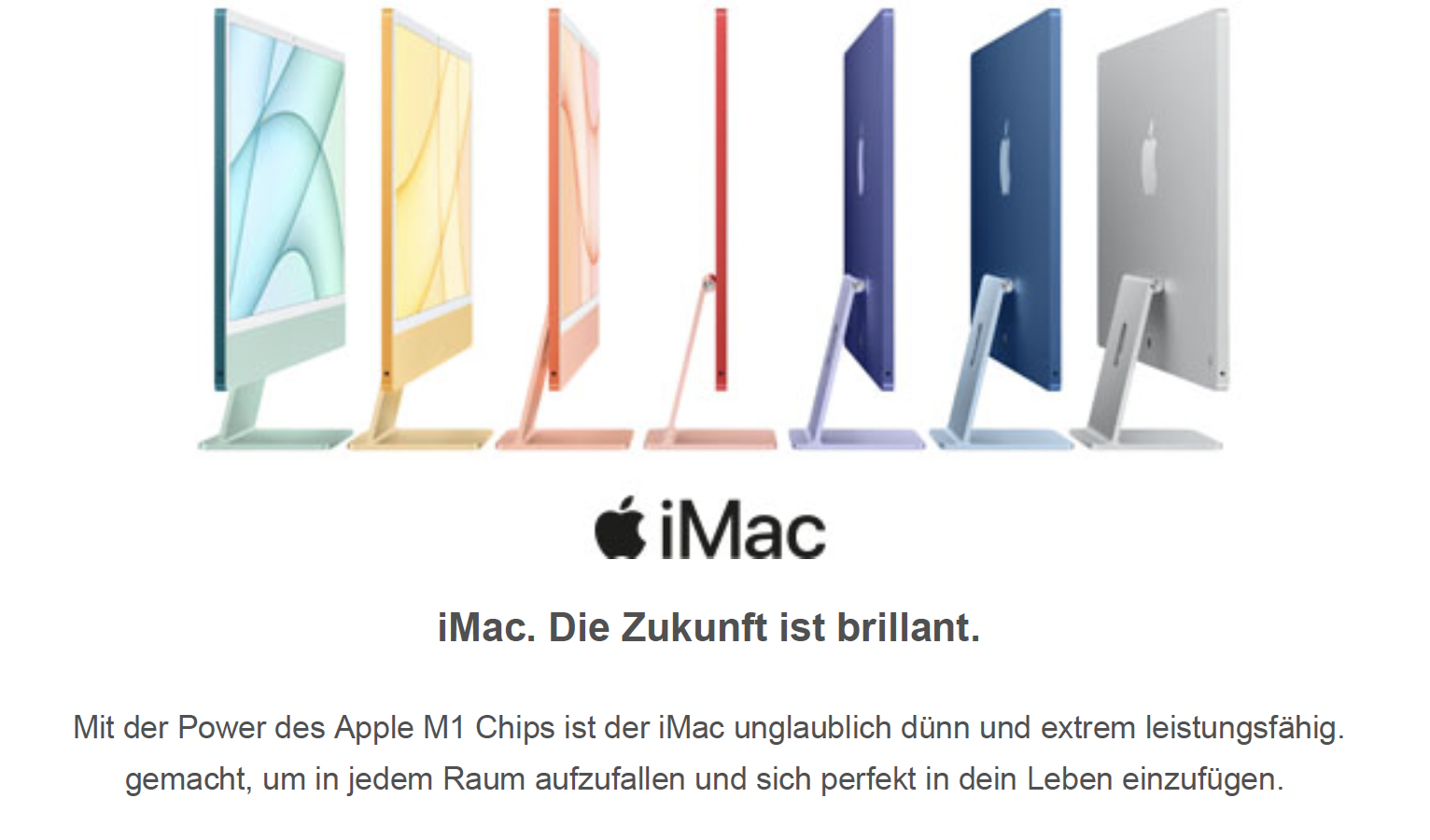 iMac Newsletter